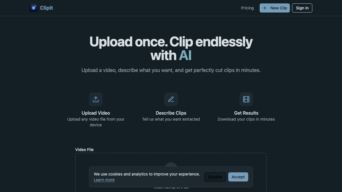 ClipIt.now preview