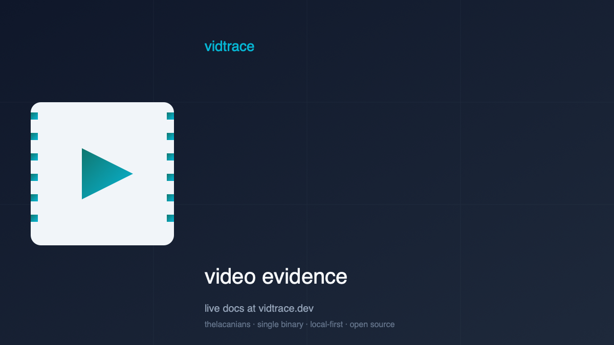 vidtrace preview